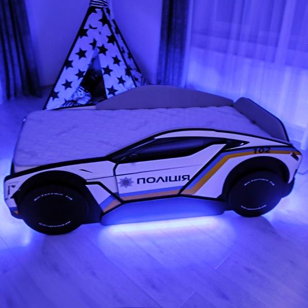Кровать машинка Allroad Полиция