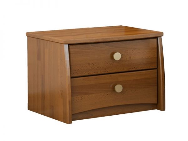 Тумба прикроватная Вега Щит/Массив (бук)