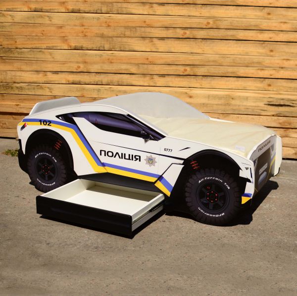 Кровать машинка Allroad Полиция