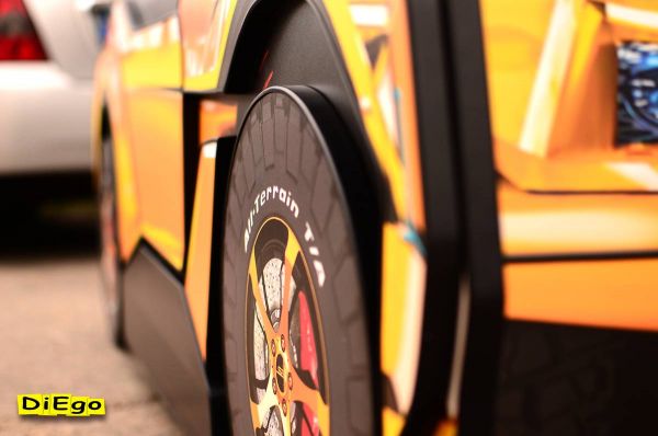 Кроватка машинка Allroad Gold