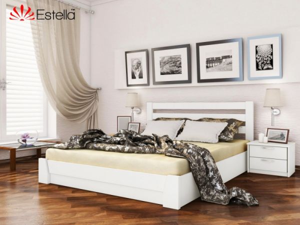 Кровать Селена Массив с подьемным мех-м (бук)