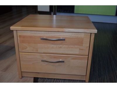 Тумба прикроватная Тесса Щит/Массив (бук)