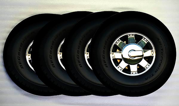 Декоративные накладные колеса